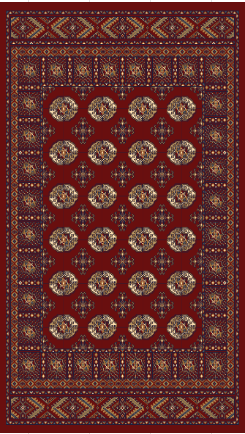 Persian Red Pattern Rug