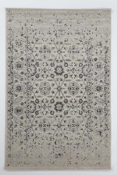 Traditional  016  Cream Light Grey - RugsAU