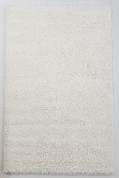 White Fiona Shaggy Rug - RugsAU