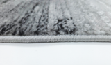 ALEXA Geometric 076 Black Grey Rug