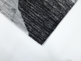 ALEXA Geometric 076 Black Grey Rug
