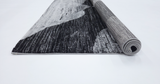 ALEXA Geometric 076 Black Grey Rug