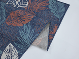 Navy Blue Floral Outdoor 1111 Rug