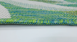 Green Blue Floral LUSH 1170 Outdoor Rugs