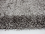 Posh Grey Shaggy Rug