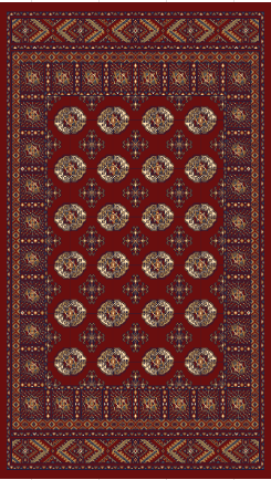 Red Traditional  402  Rug