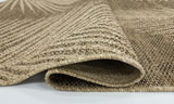 Kenzy Nature Leaf Pettern Outdoor Rug 5028 178