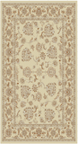 Flower traditional 694 Cream Rug