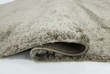 Neutral Brown Shaggy Rug 261