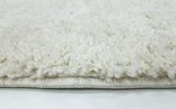 Plain Cream Shaggy Rug  261