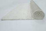 Plain Cream Shaggy Rug  261