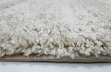 Neutral Beige Shaggy Rug 261