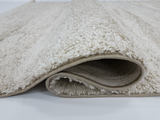 Neutral Beige Shaggy Rug 261