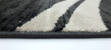 ALEXA Geometric 815 FUME BLACK Rug