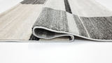 Geometric Grey Beige 817 BONITA Rug