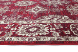 Red Traditional  Pattern 6890 RED/CREAM