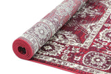 Red Traditional  Pattern 6890 RED/CREAM