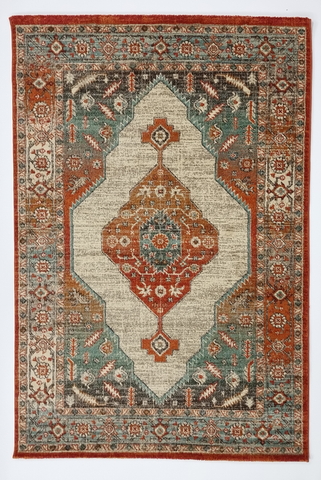 Transitional Rust Cream 234 BONITA Rug