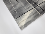 Geometric Grey Black White 555 BONITA Rug