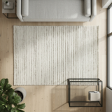 Cream Idea Shaggy Rug 409