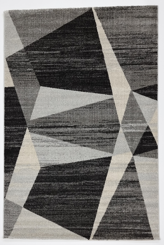 Geometrci Grey 186 Frisee Rug