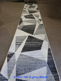 Geometrci Grey 186 Frisee Rug