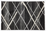 Black Grey 403 Frisee Rug