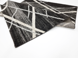 Black Grey 403 Frisee Rug