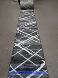 Black Grey 403 Frisee Rug