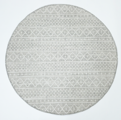 Outdoor Grey Tribal 1153 LUSH  Rug