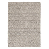 Awassi Tribal Grey Wool Rug