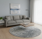 Mirage 539 B LIGHT GRAY (Round) Rug