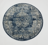 Mirage Transitional Blue  689 Rug - RugsAU