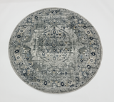 Mirage Transitional Grey Cream 689 A  (Round) Rug