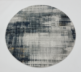 Mirage Geometric GRAY 792 A (Round)  Rug