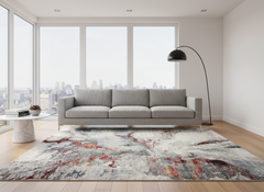 Mirage Marble Multi Rug   553 B CREAM - RugsAU