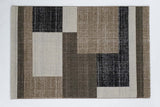 Beige Cream Geometric  670 Melih Rug