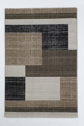 Beige Cream Geometric  670 Melih Rug