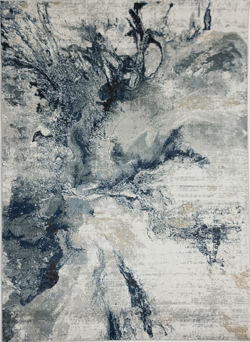 Mirage  553 A CREAM BLUE RUG