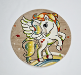 Unicorn round Rug