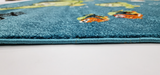 Sea Animals Rug 866 Blue/ Blue