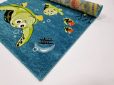 Sea Animals Rug 866 Blue/ Blue