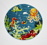 kids round rug