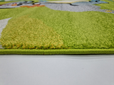 Dinosaurs 867 Green/ Yellow Rug