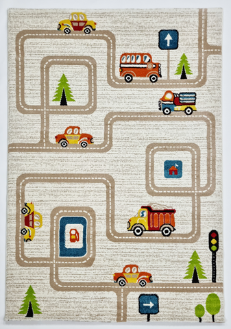 Road 868 Cream Beige Rug