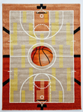 Basketball Kids Rug