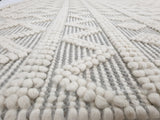 Textures 103 Ivory (Wool & Cotton blend)