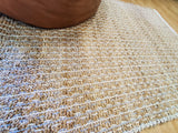 Plain Greyish Jute 738 Rug