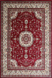 Red Mandira Traditional Classic Rug - RugsAU