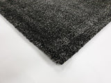 Sophia Grey Black 4322 Shag Rug